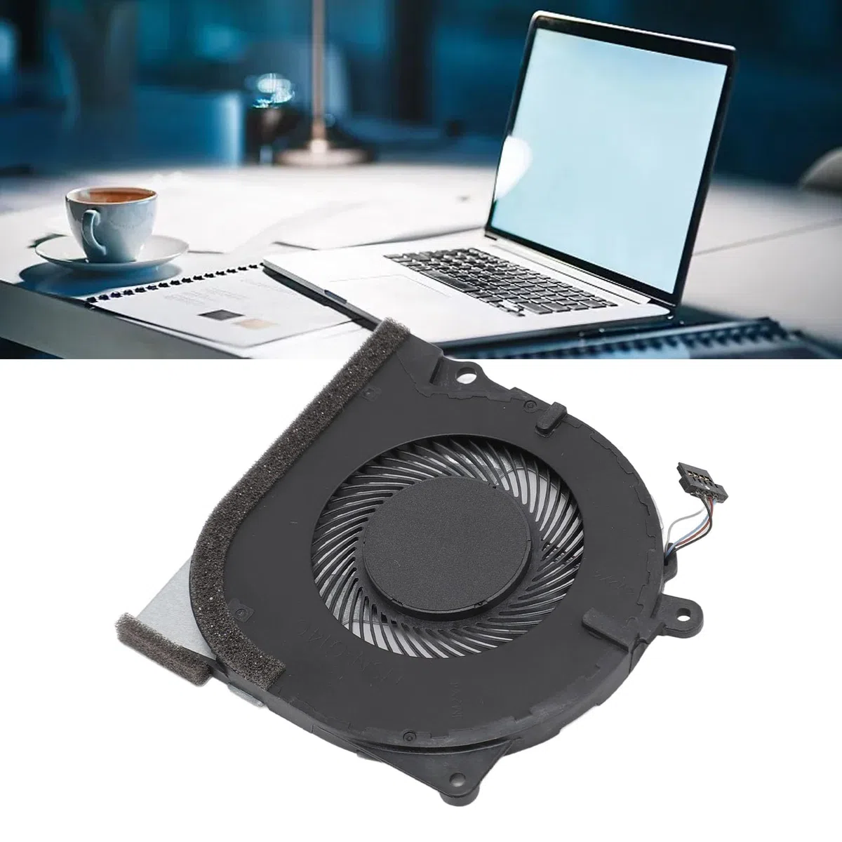 Ventola di Raffreddamento CPU per HP Probook 430 G6, Dissipatore Portatile a 4 Pin