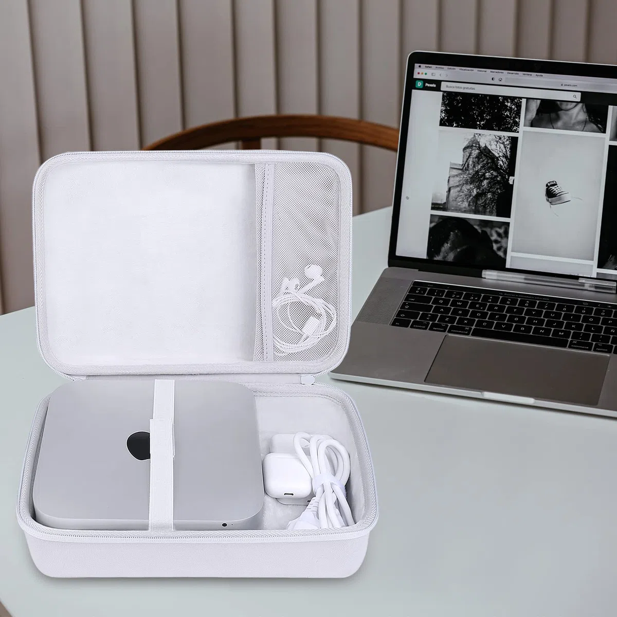 co2CREA cassa custodia borsa per Apple Computer Mac Studio M1 / M1 MAX (solo scatola,Case Only)(per Apple Mac Studio)