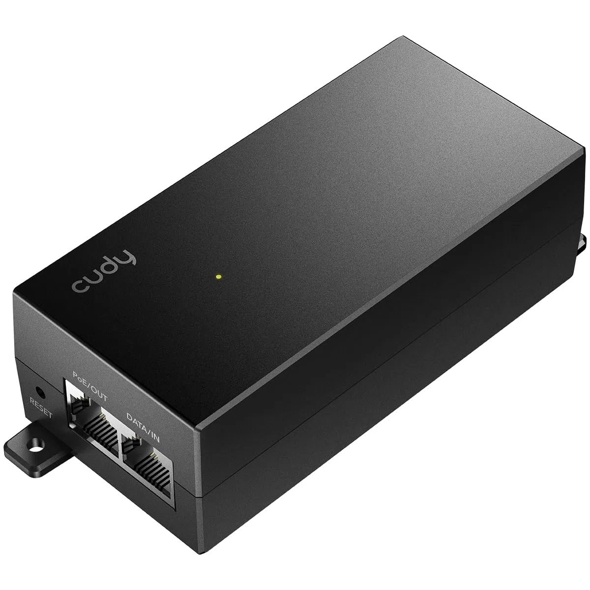 Cudy Adattatore iniettore PoE+ da 30 W, 2,5 Gbps, 30 W, 2500/1000/100 Mbps RJ-45, conforme IEEE 802.3af/802.3at, fino a 100 metri (325 piedi), PoE200H