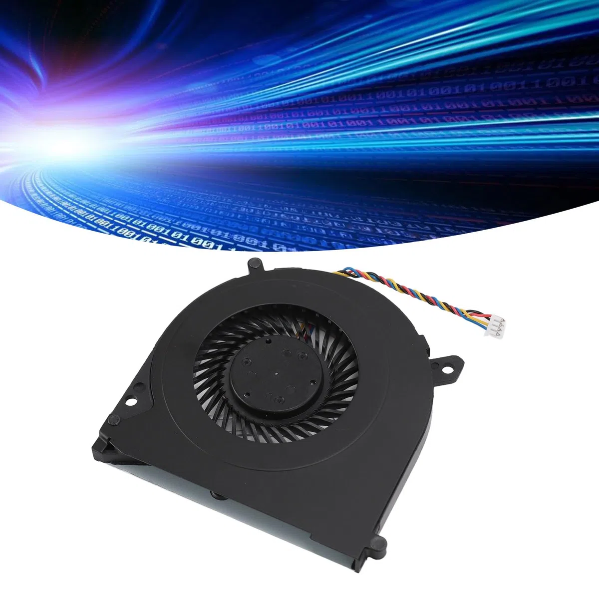 Ventola di Raffreddamento di Ricambio, per Elitebook 740 745 755 840 850 855 ZBook 14 G1 730792-001 con Connettore di Alimentazione a 4 Pin, Ventola di Raffreddamento CPU