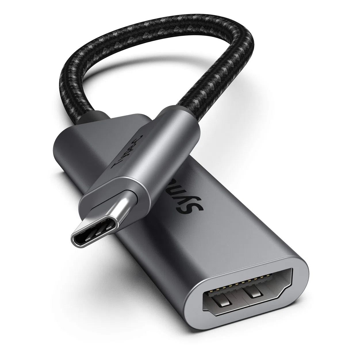 Syntech Thunderbolt 3, cavo adattatore da USB C a HDMI, compatibile con MacBook Pro, MacBook Air, iPad Pro, Samsung Galaxy S10, S9, Dell XPS 13, 15 e altri