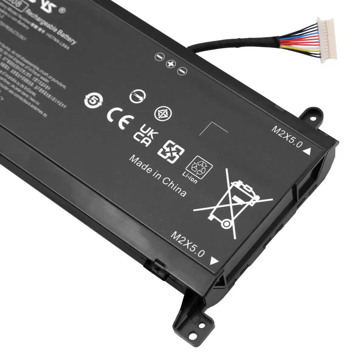 BLESYS 12 Pin FM08 Batteria per HP Omen 17-an0xx 17-an003nl 17-an008nl 17-an017nl 17-an019nl 922976-855 922977-855 922752-421 922753-421 TPN-Q195 HSTNN-LB8A HSTNN-LB8B Laptop 14.6V/83.22Wh [12 Cavi]