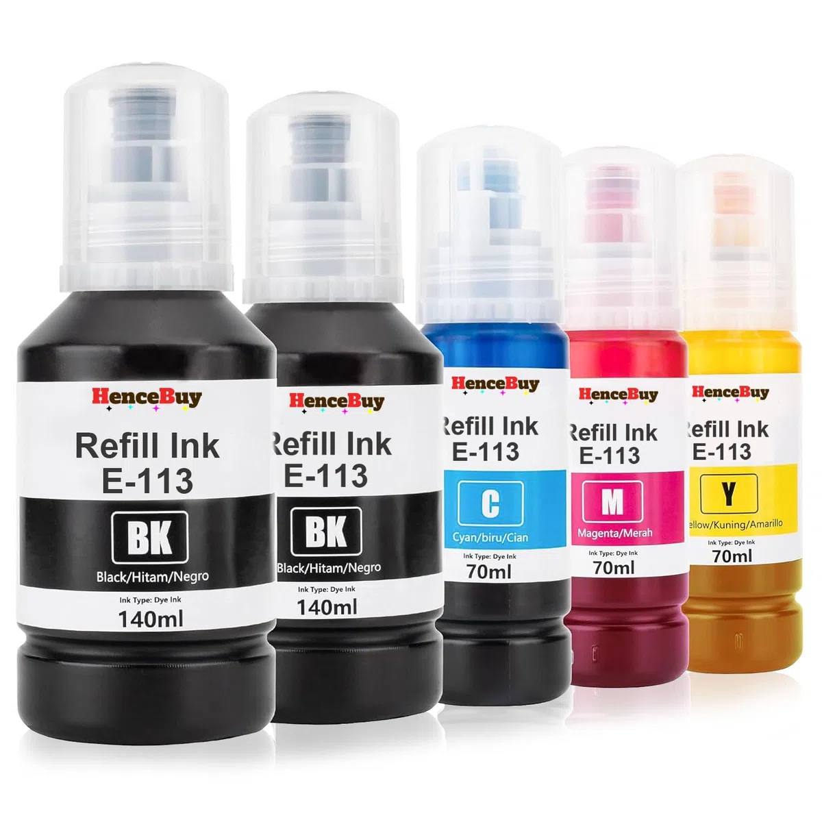 113 cartucce d'inchiostro compatibili per Epson 113, confezione multipla per ET-5150, ET-5800, ET-5850, ET-5880, ET-5160, ET-5170, ET-5100, ET-16150, ET-16600, ET-16650, ET-15100, ET-16150