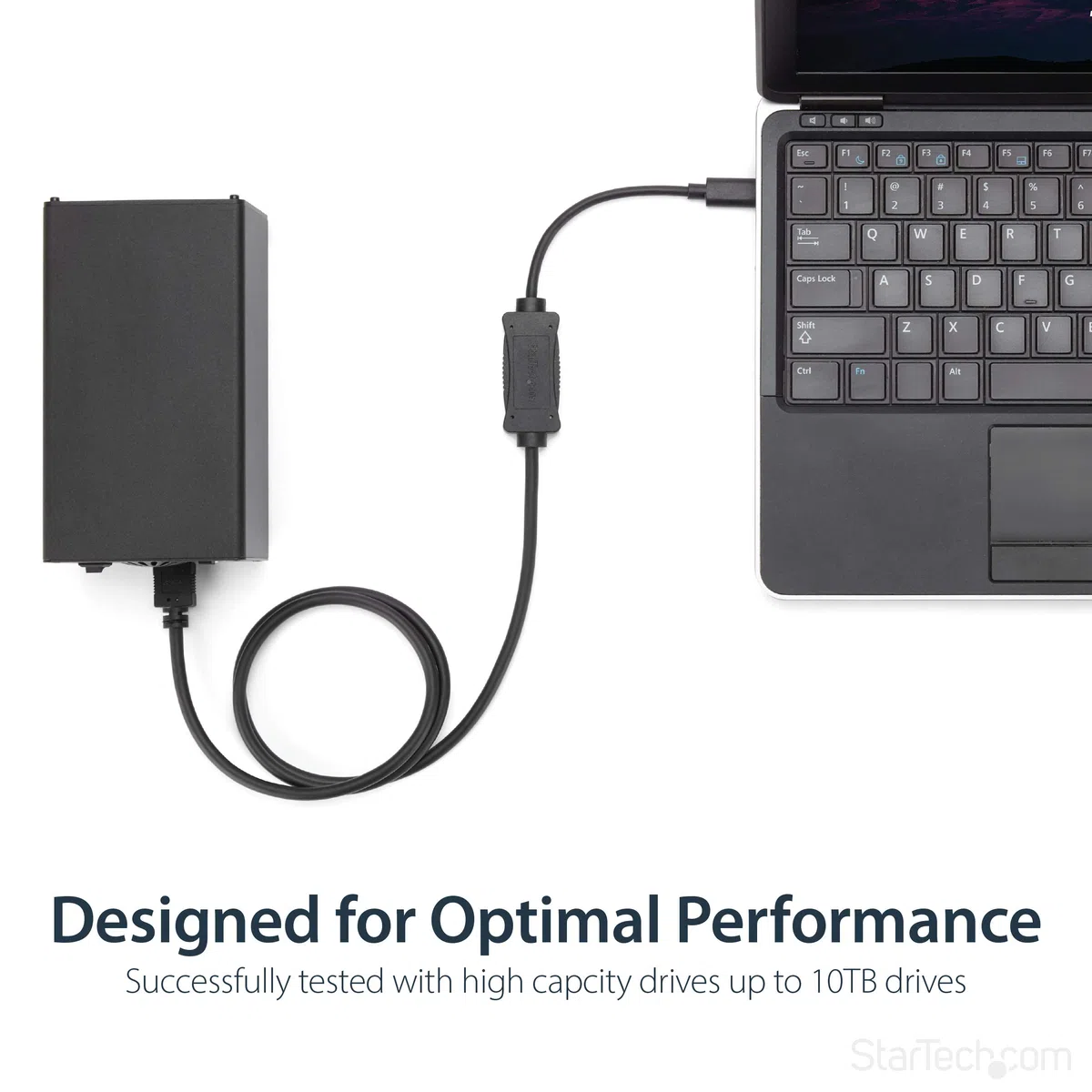 StarTech.com Cavo eSATA a USB-C, Per Dispositivi di Immagazinamento Dati Esterni, USB 3.0, 5Gbps, da 1 m