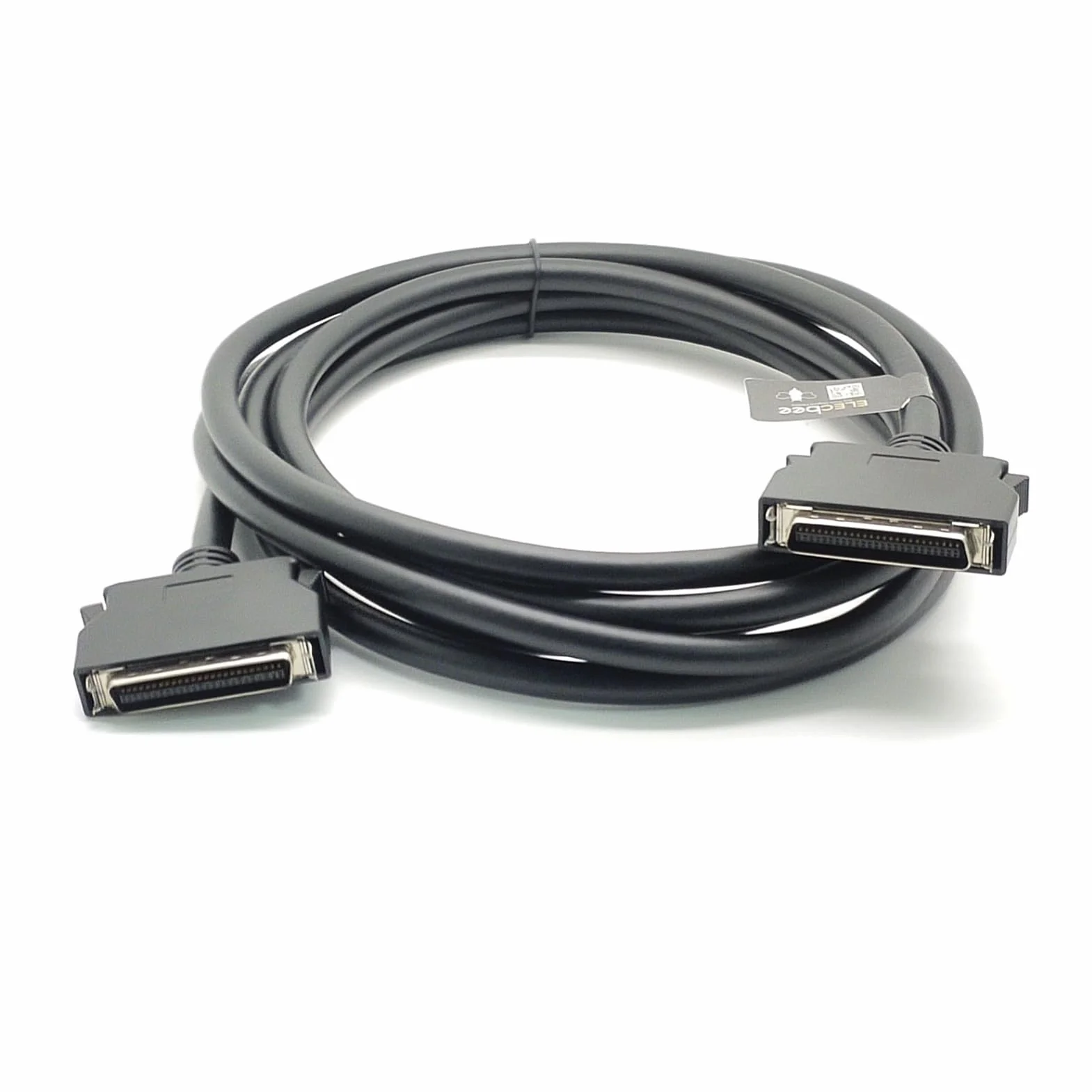 Elecbee SCSI MDR 50 pin maschio a maschio connettore dritto tipo a scatto cavo 2,5 m