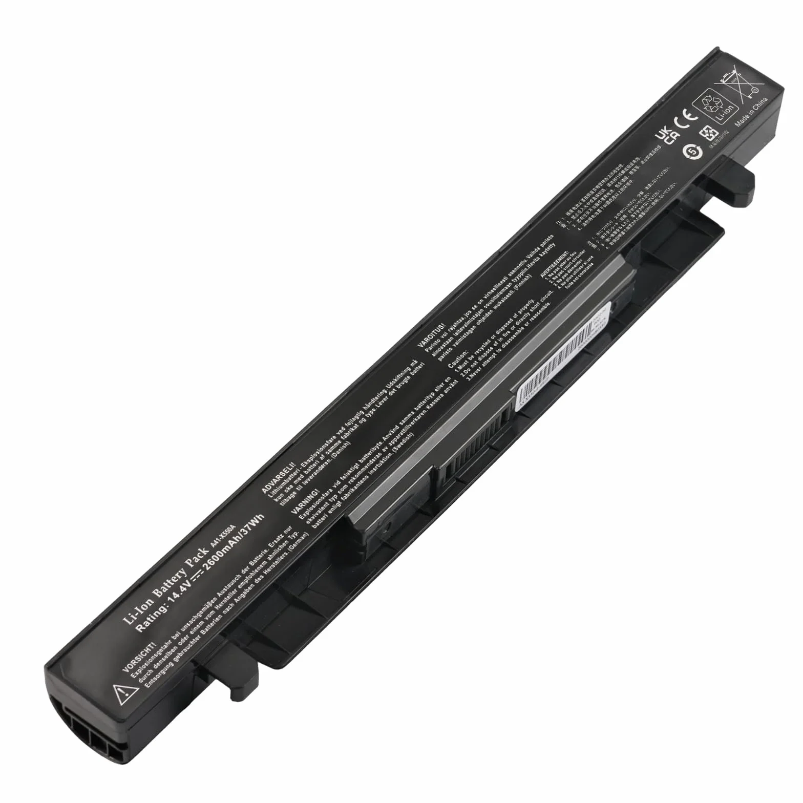 A41-X550A Batteria per ASUS A41-X550 X550 X550C X550CA X550CC X550CL X550E X550L X552C R510 R510C R510CA R510J R409 A550C A550 F550 F552 K450 K550 P450 P550 Y481C Y581