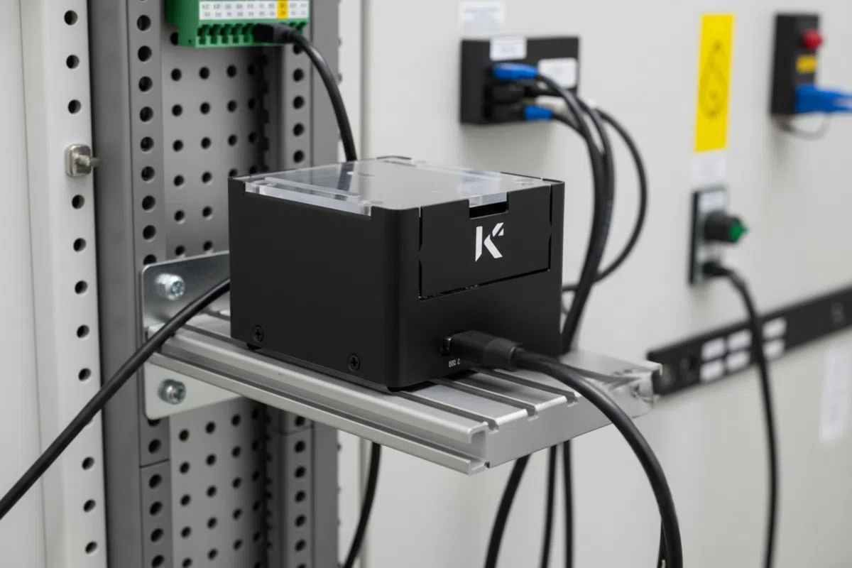 KKSB Custodia per Arduino Uno Q – Custodia alta in alluminio e acciaio con coperchio in policarbonato trasparente