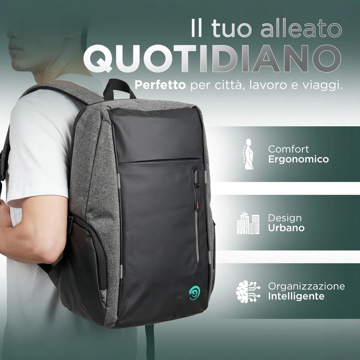 Generico Zaino porta pc