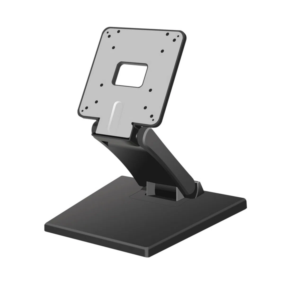 Supporto per monitor a basso profilo per schermi da 13-27 pollici Supporto da tavolo ergonomico regolabile Supporto da tavolo Base pieghevole Staffa resistente