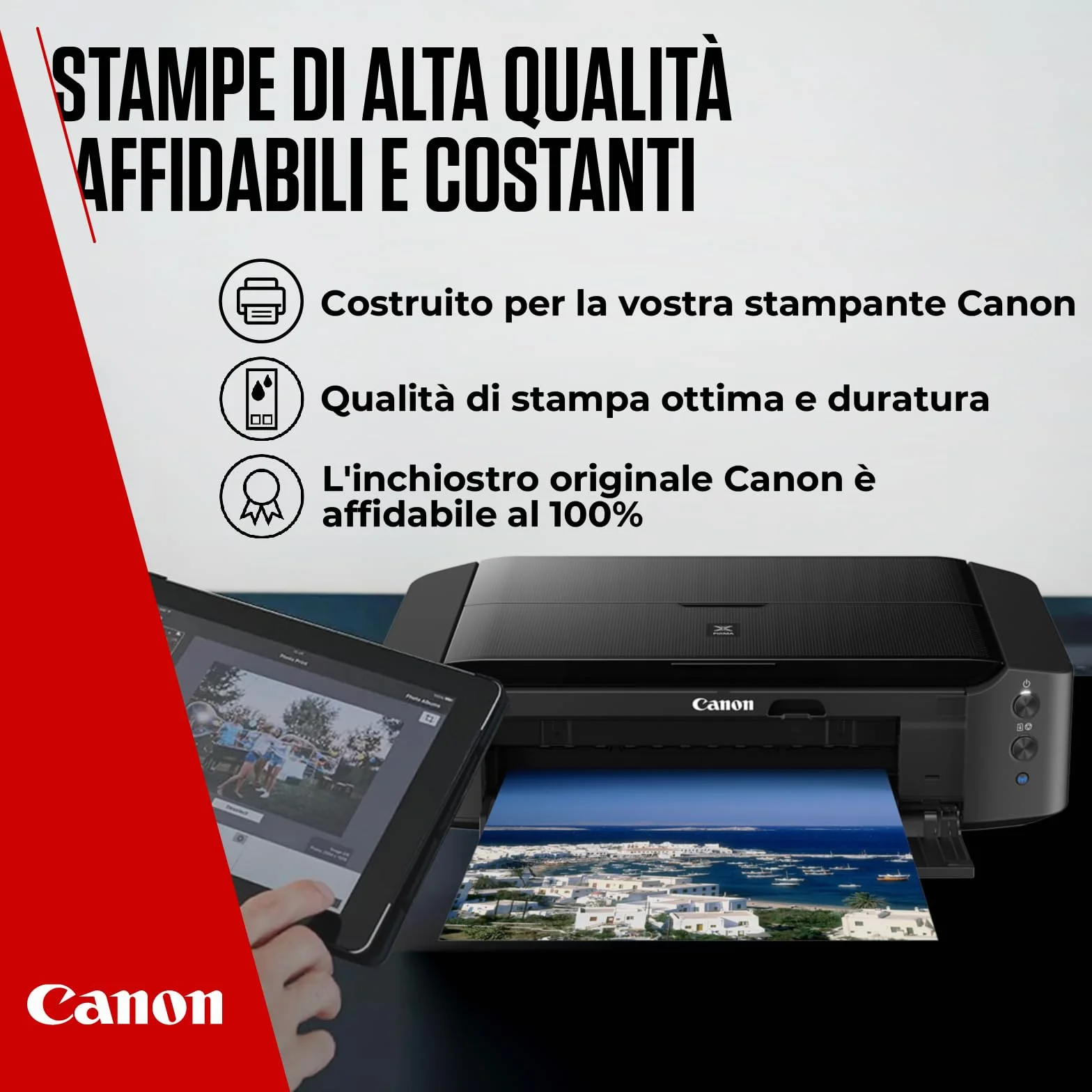 Canon Ink - PG-540L Cartuccia d'inchiostro nera originale a resa elevata per stampanti - Stampa fino a 300 pagine A4 (1 cartuccia)