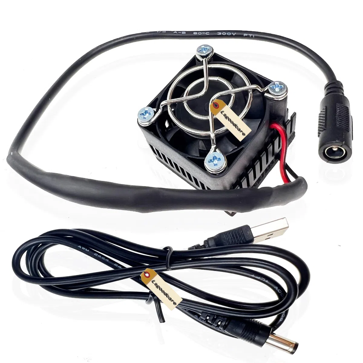 Lsgoodcare Kit Peltier Cooler FAI DA TE per Telefono e Tablet PC - Sistema di Raffreddamento Termoelettrico USB 5V con Dissipatore e Modulo Semiconduttore