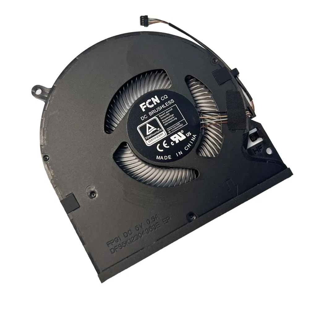 Gintai Ventola di Ricambio per Ventola di Raffreddamento CPU per Razer Blade 15 Advanced RZ09-0409 2021 RZ09-0421 2022 FPG1 DC 5V 0.5A DFS5K12304363E