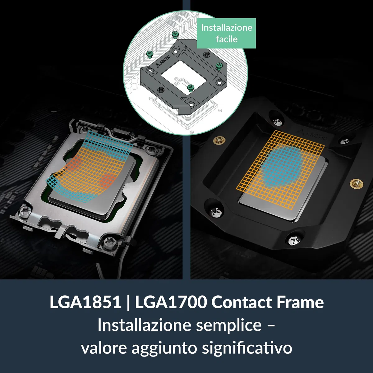 ARCTIC Freezer 8i - Dissipatore CPU Compatto per Intel LGA1851/LGA1700, Ventola PWM da 100 mm, Pasta termica MX-6 Preapplicata, Cuscinetto Idrodinamico