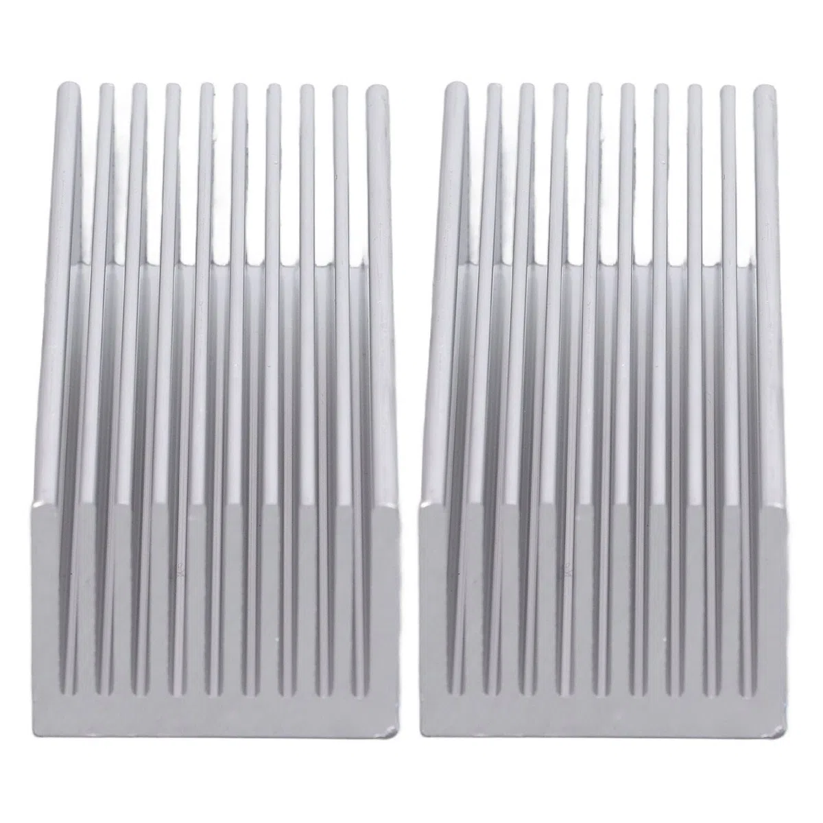2 Pezzi Dissipatore Di Calore in Alluminio, 100x40x30mm Alta Efficienza Resistente Alla Corrosione Dissipatore Elettronico Radiatore Per Chip Elettronico Per Scheda Di(senza Adesivo)