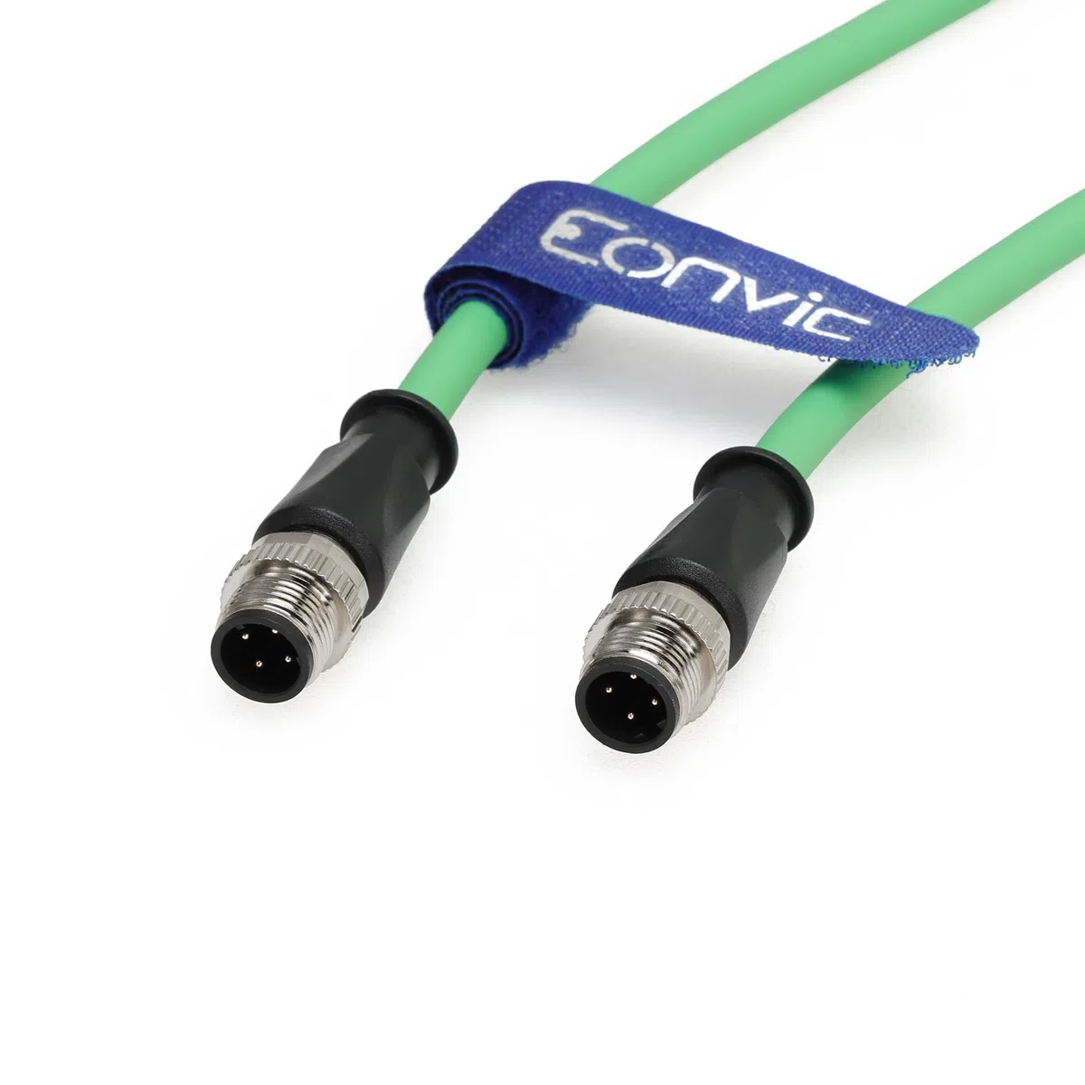 Cavo Gigabit Ethernet flessibile M12 D codice 4 Pin a 4 pin maschio Cat5e schermato cavo di rete per macchina fotografica industriale (10M)