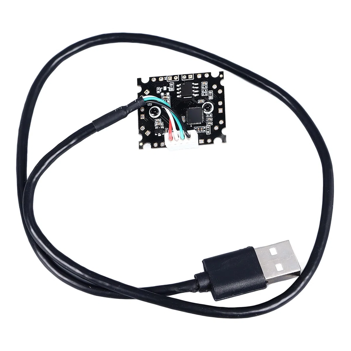 Messa a Fuoco Manuale Modulo Fotocamera USB Modulo Webcam Fotocamera da 0,3 MP Grandangolo da 160 ° con Distorsione Scheda Fotocamera Cablata USB