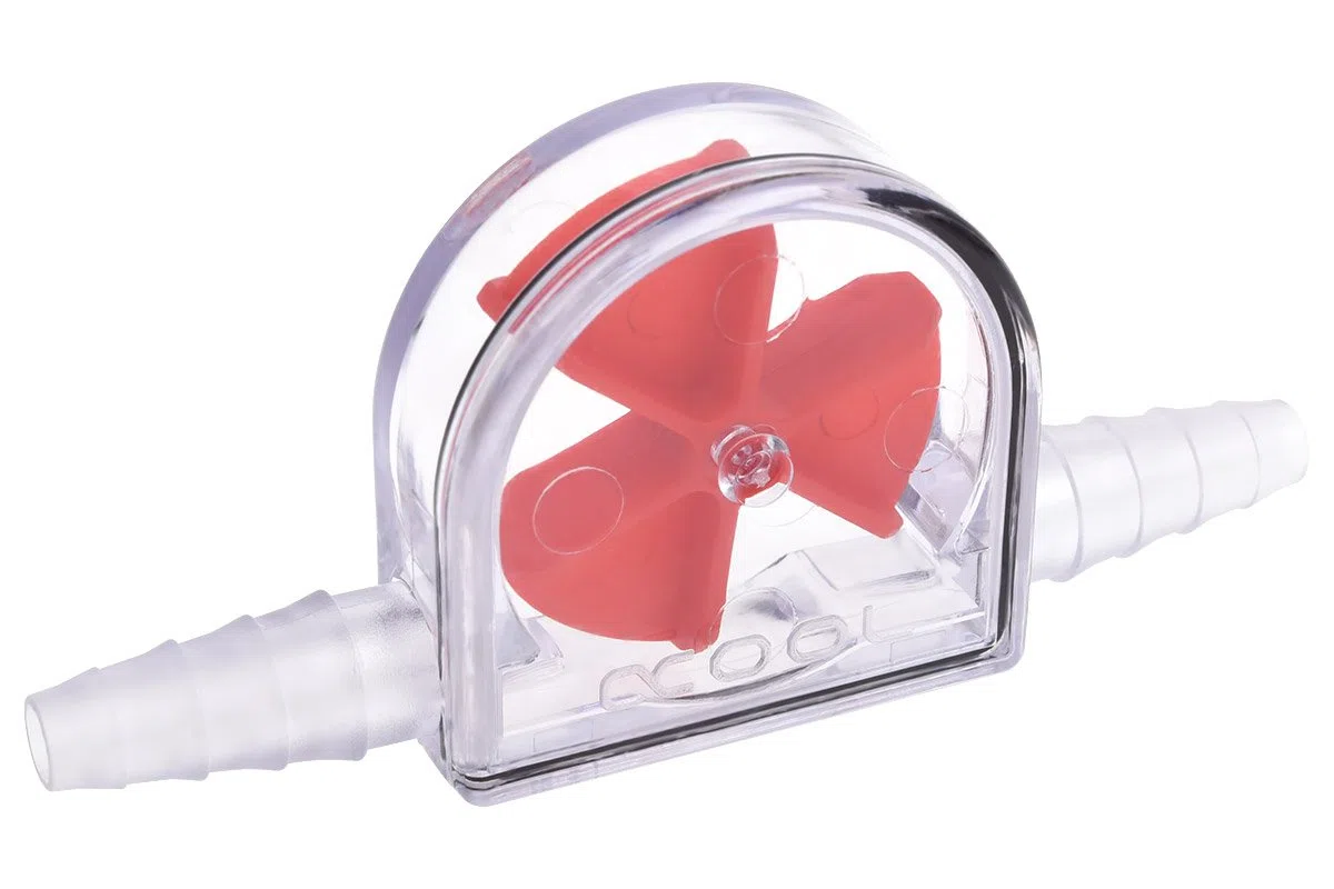 Alphacool 17357 - Indicatore di flusso rosso 6-11 mm - monitoraggio di raffreddamento ad acqua acrilico