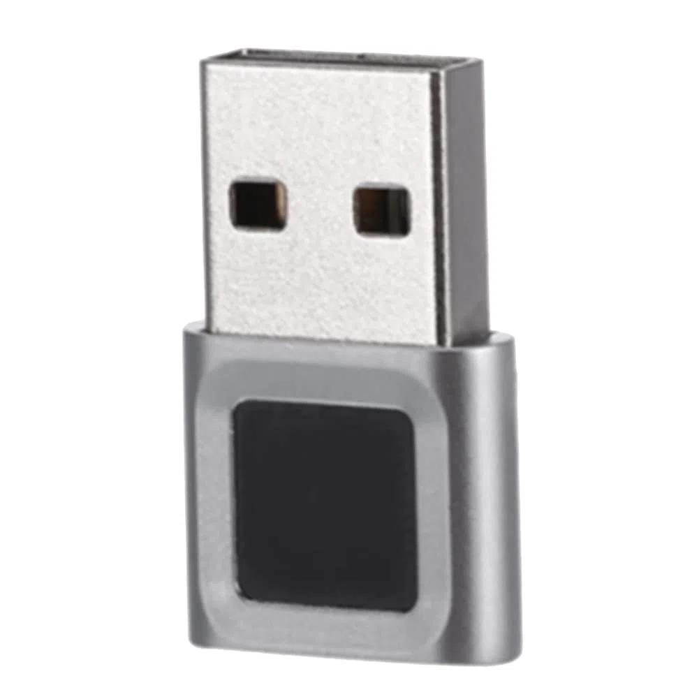 Mini Lettore di Impronte Digitali Mini Modulo Lettore di Impronte Digitali USB Scanner Biometrico per Computer Portatili 10 Chiave di Sicurezza per PC Interfaccia USB