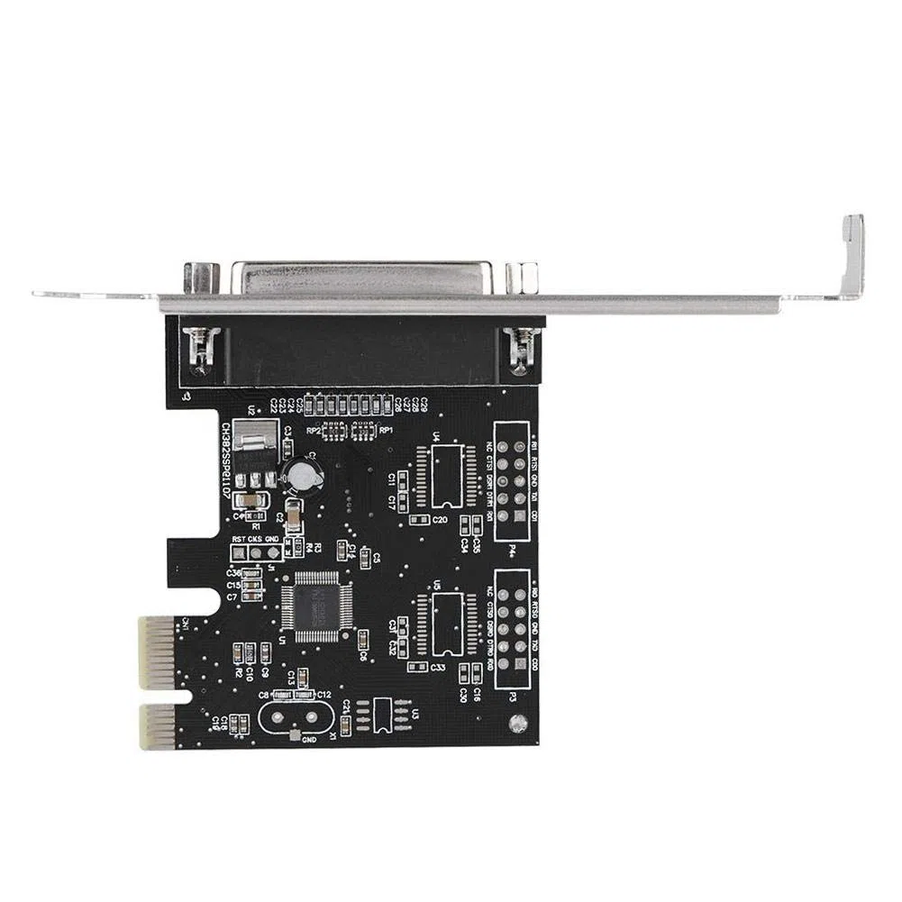 Scheda parallela PCI Express, scheda da PCIE a porta parallela Porta di stampa LPT PCI-E Adattatore per scheda stampante LPT DB25