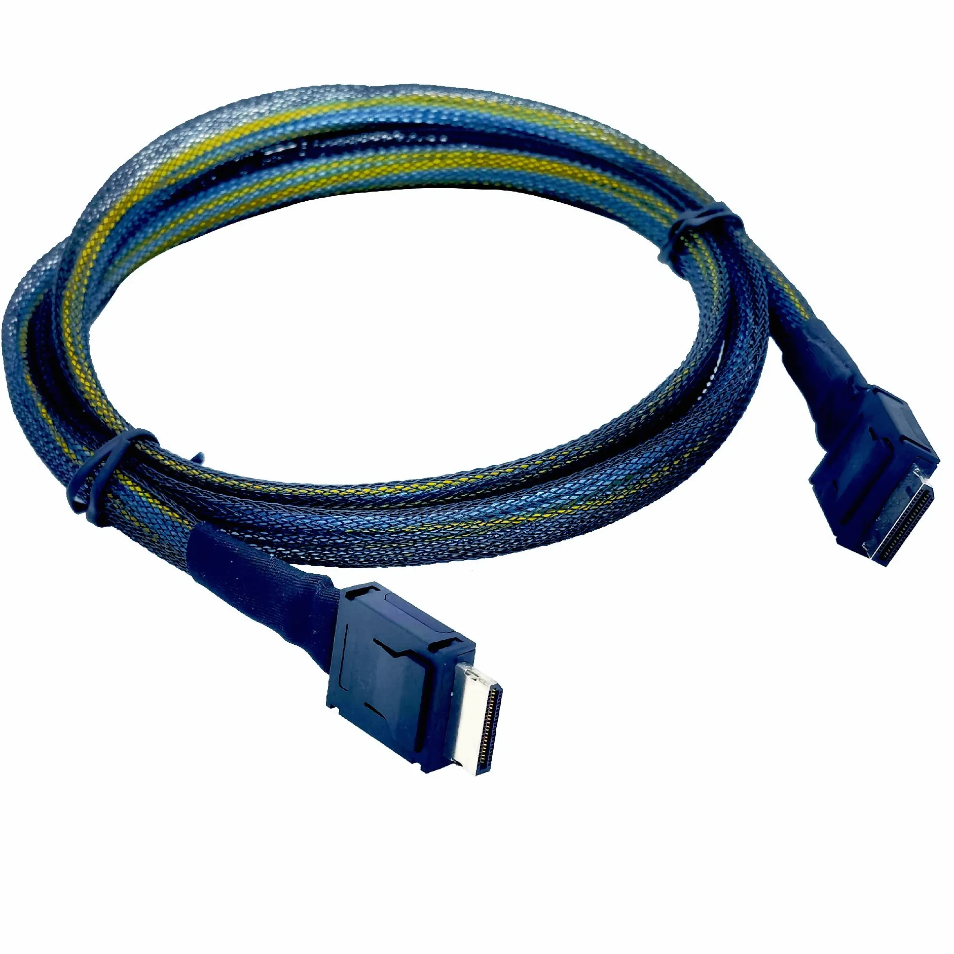 Oculink - Cavo di prolunga maschio PCIe 4.0 SFF-8611 4i Cable per eGPU Mini PC SSD console di gioco palmare, 50 cm