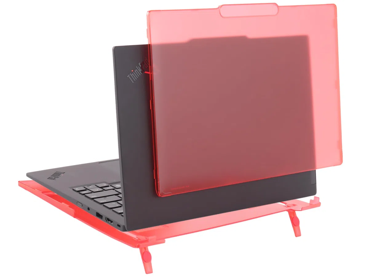 mCover Custodia rigida compatibile solo per notebook Lenovo ThinkPad X1 Carbon Gen 12/13 da 14" 2024-2025 (con cerniera a 180 gradi, non compatibile con altri modelli Lenovo) - Trasparente