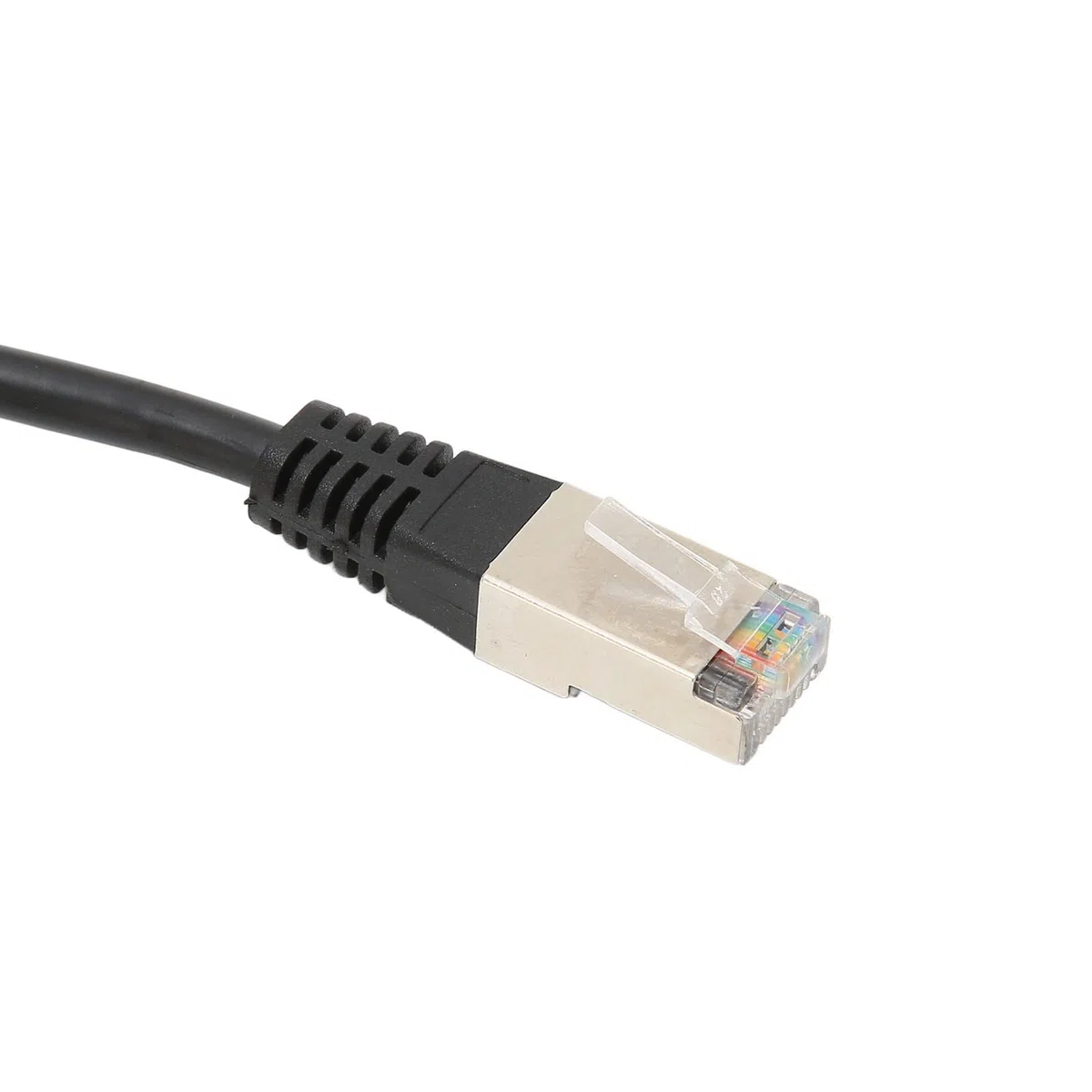 Zunate Cavo sdoppiatore Ethernet Adattatore di Rete RJ45, Cat5 RJ45 Adattatore per Cavo Internet da 1 Maschio a 2 Femmine per Router di Computer, Scatola di Rete, Modem a Fibra Ottica