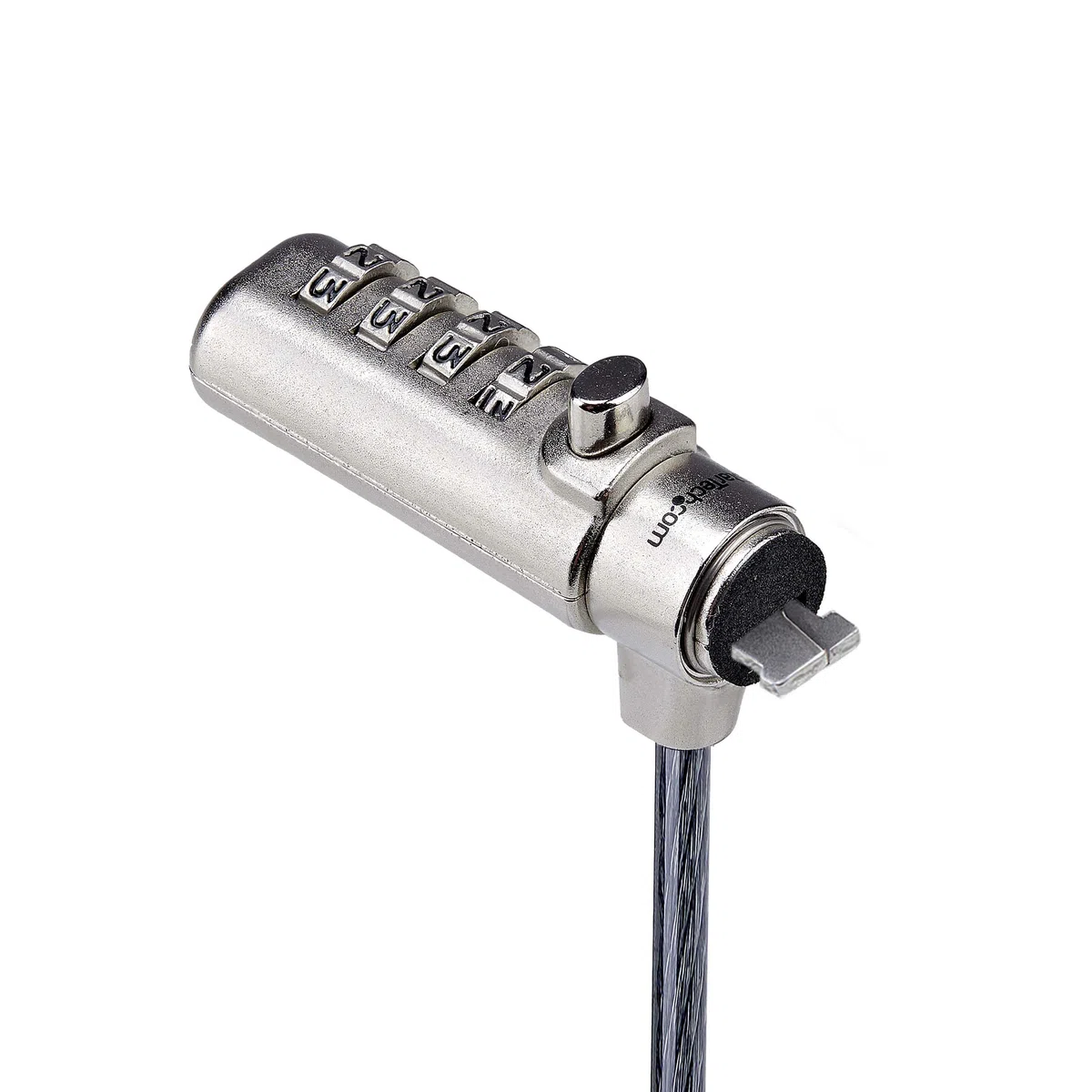 StarTech.com Cavo di Sicurezza da 2m Compatibile con Slot Nano Slim, Sicurezza antifurto da scrivania per Notebook