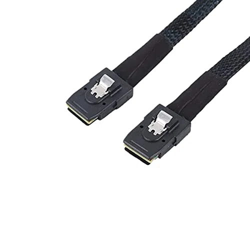 WLGQ SFF-8087 Mini SAS 36 pin maschio a maschio MiniSAS Server Hard Disk Raid dati cavo interno 1 m (1 m)