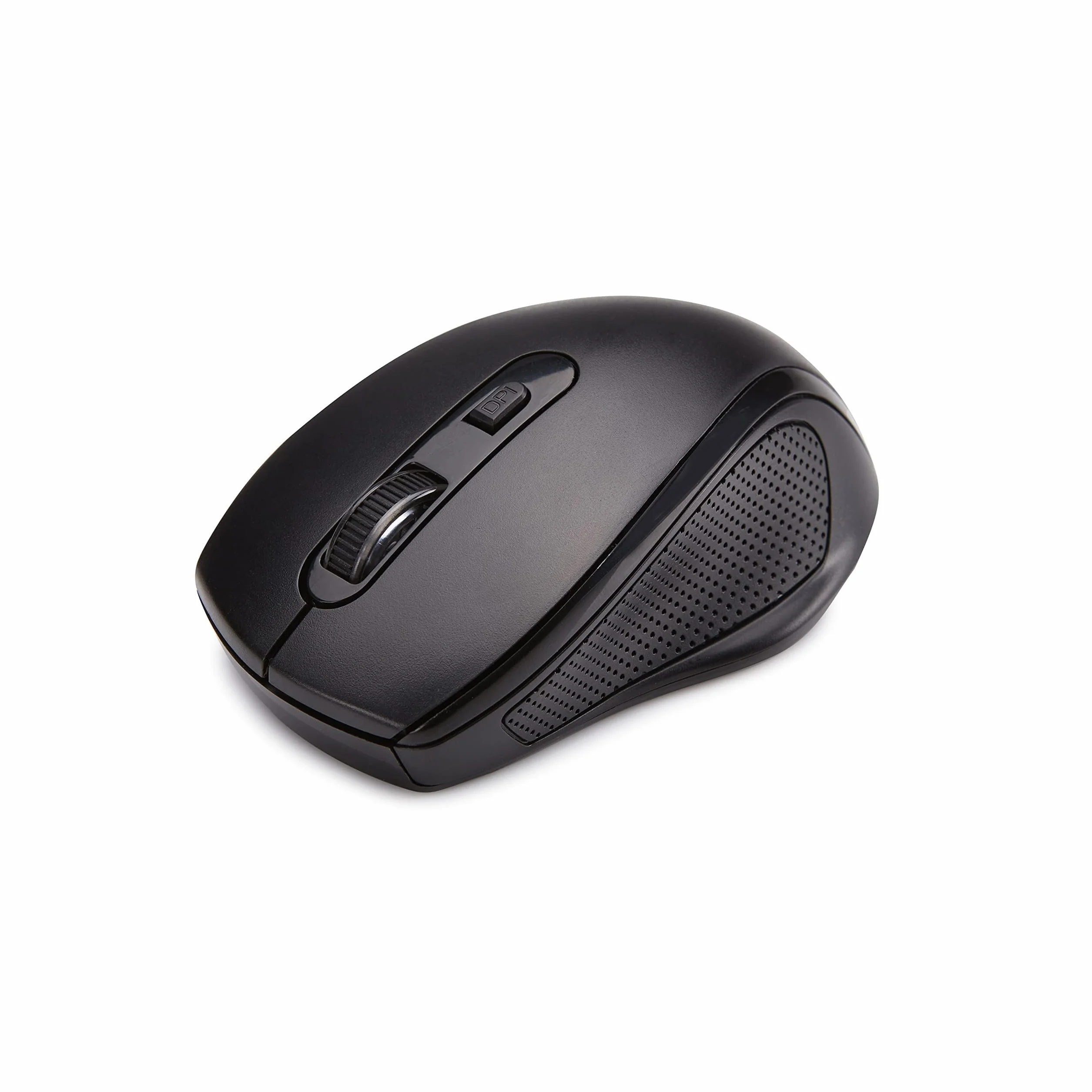 Amazon Basics Set mouse e tastiera wireless ergonomici, Nero, IT Layout