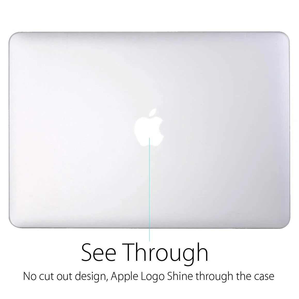 UESWILL UES01F11A1-04n - Cover rigida liscia opaca compatibile con MacBook Air 11" modello A1370/A1465 con panno in microfibra trasparente