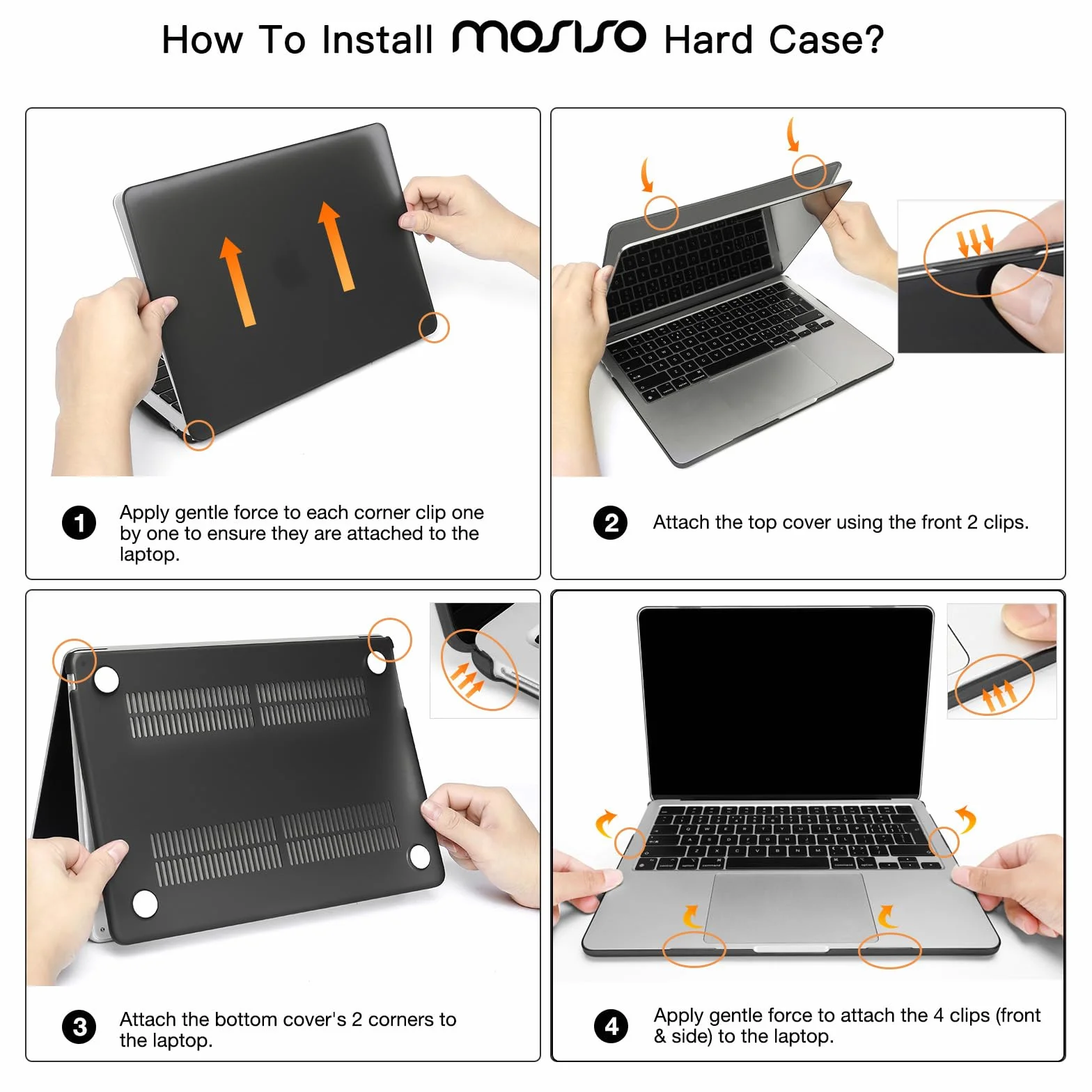 MOSISO Custodia Compatibile con MacBook Air 13 Cover M5 M4 M3 M2 2026-2022 A3449 A3240 A3113 A2681, Case per MacBook Air 13,6'' Liquid Retina&Copritastiera&Pellicola&Sottotazza, Navy Blu