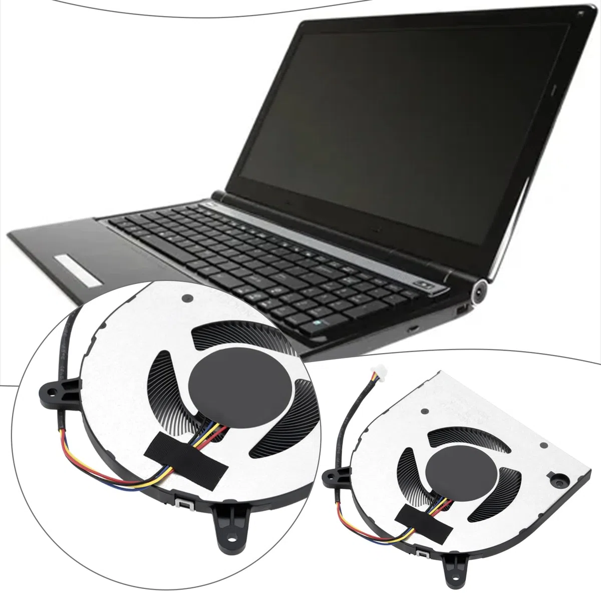 Create idea 1Pc DC5V 0.50A 4-Pin CPU Laptop Ventola di Raffreddamento Del Computer Portatile Radiatore Compatibile con LGA 1155 Socket H2 BF07505H05FP Notebook Dissipatore Parte