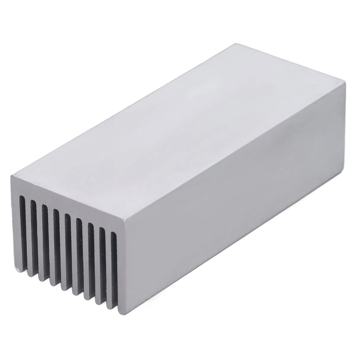 2 Pezzi Dissipatore Di Calore in Alluminio, 100x40x30mm Alta Efficienza Resistente Alla Corrosione Dissipatore Elettronico Radiatore Per Chip Elettronico Per Scheda Di(senza Adesivo)