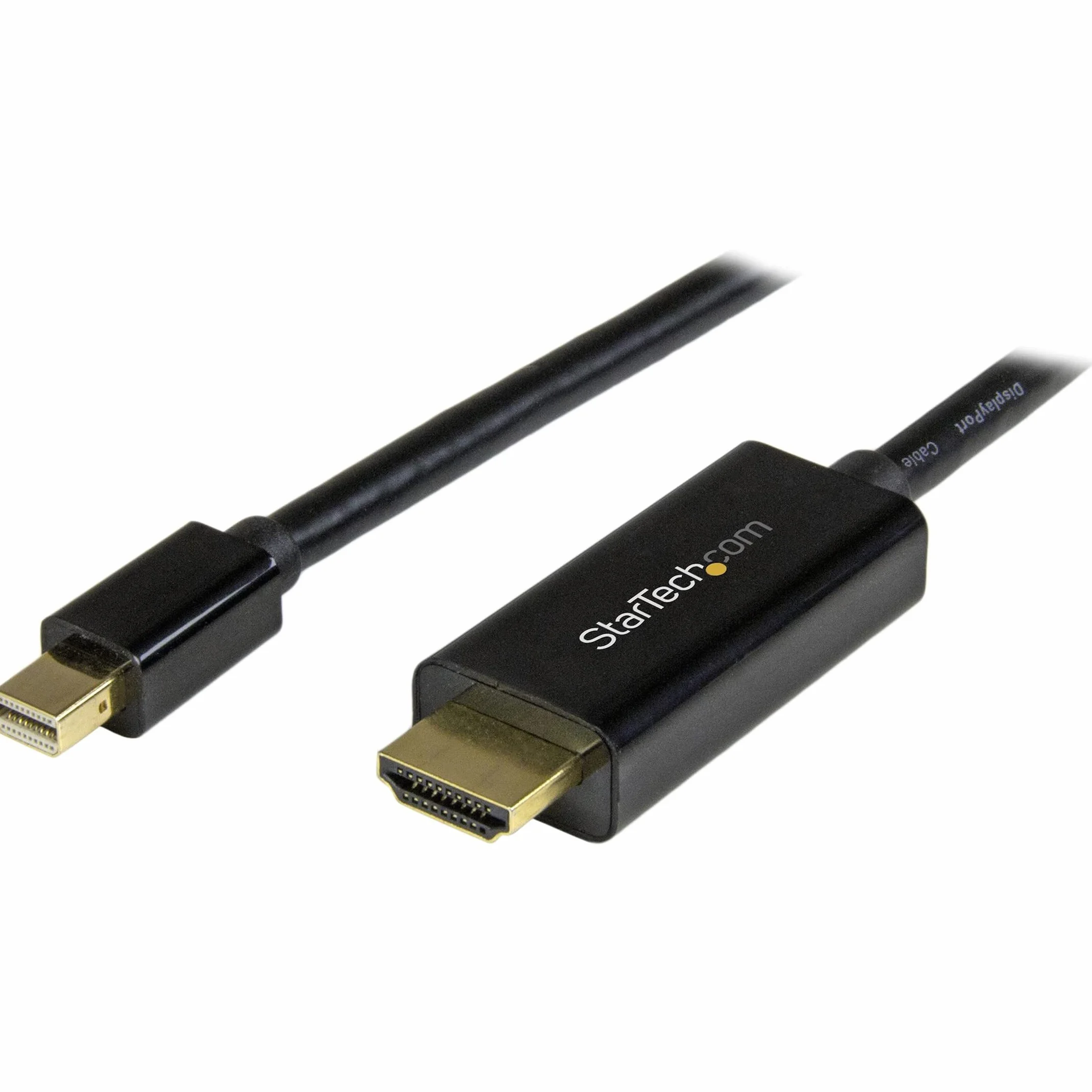 StarTech.com Cavo da Mini DisplayPort a HDMI da 5 m - Video 4K 30Hz - Cavo adattatore da mDP a HDMI - Mini DP o Thunderbolt 1/2 da Mac/PC a monitor/display HDMI - (MDP2HDMM5MB)