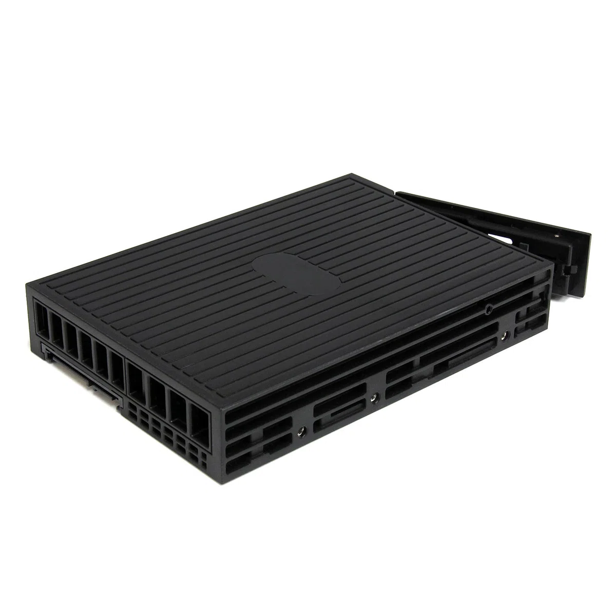 StarTech.com Convertitore di dischi rigidi da 2.5in SATA/SAS SSD/HDD a 3.5in SATA Hard Drive , Adattatore da 3.5" a 2.5", Nero (25SATSAS35)