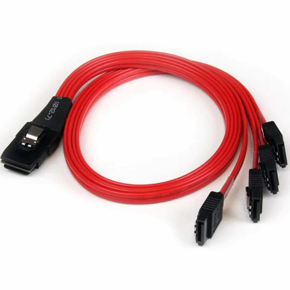 Startech.Com Sff-8087 50 Cm a Sata 4X, Cavo Invertitore Interno Mini Sas a Sata