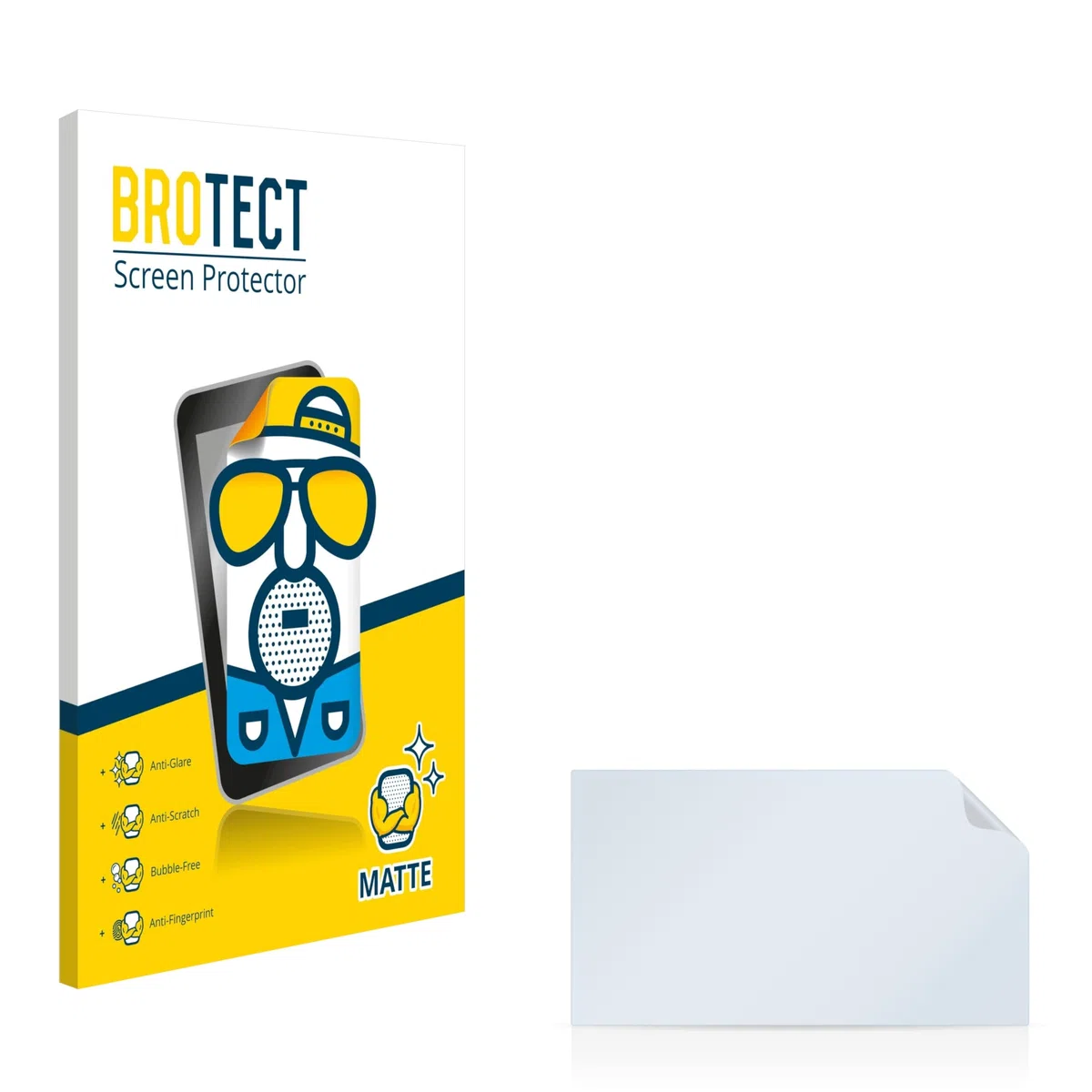 brotect Pellicola Protettiva Opaca 18.5" per PC touch panel con 47 cm (18,5 pollici) [410 mm x 231 mm, 16:9] Proteggi Schermo Anti-Riflesso