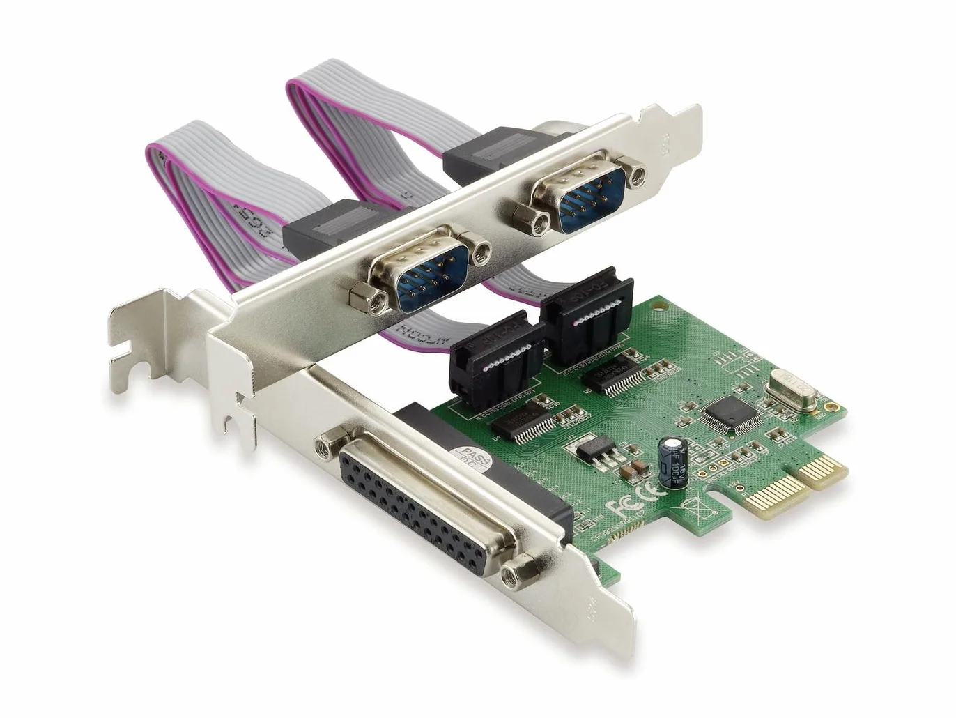 Conceptronic SPC01G scheda di interfaccia e adattatore Parallelo, RS-232 Interno