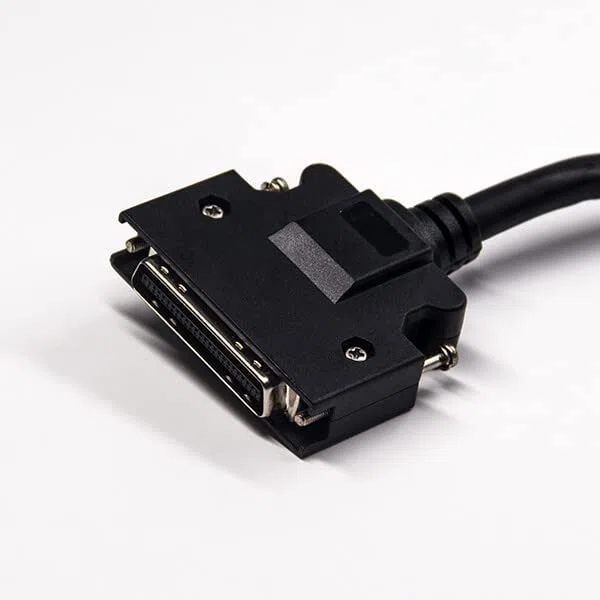 SCSI 50-Pin Cavo HPCN diritto maschio a maschio vite serratura 30CM
