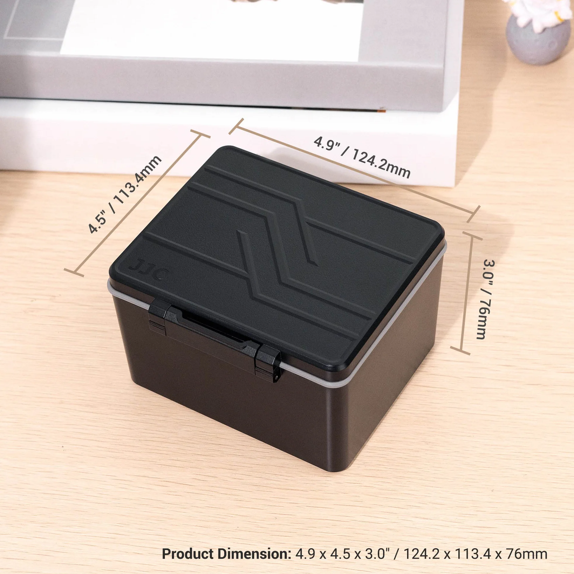 JJC 2IN1 Custodia Protettiva per Chiavette USB e Supporto per Schede di Memoria per 25 Chiavette USB + 9 SD + 18 Micro SD - Custodia per Memoria USB e Schede SD - Resistente all'Acqua
